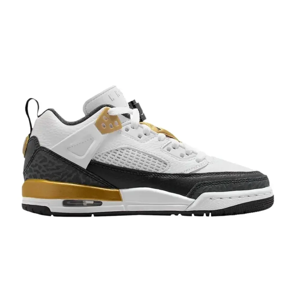 NIB Nike Jordan Spizike Low Wht/Mt Gold/Black Y4.5/W6